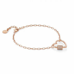 Bracciale Donna Argento Oro Rosa Charming Cuore Nomination