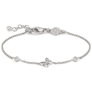 Bracciale Donna Argento Primavera con Zirconi Farfalla Nomination