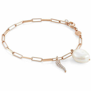 Bracciale Donna Argento Rose Corno White Dream Nomination