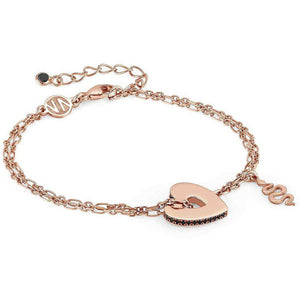 Bracciale Donna Argento Rose Cuore Essentials Nomination