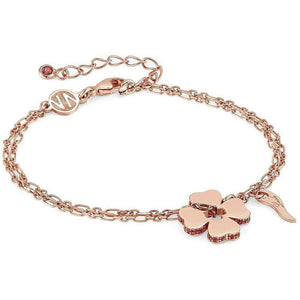 Bracciale Donna Argento Rose Quadrifoglio Essentials Nomination