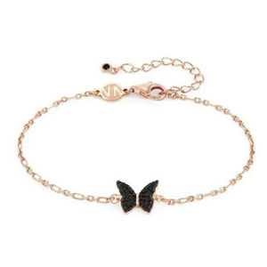 Bracciale Donna Argento Rose Sweetrock Nature Farfalla Nomination