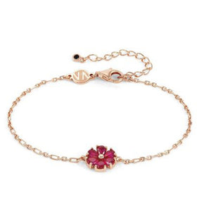 Bracciale Donna Argento Rose Sweetrock Nature Fiore Nomination