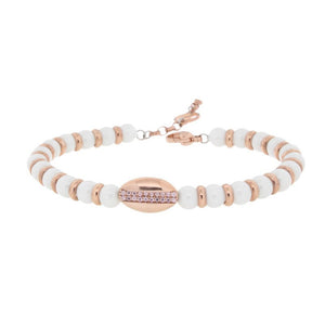 Bracciale Donna Argento Rose con Cristalli Chicco Coffee Zoppini - H1242C407