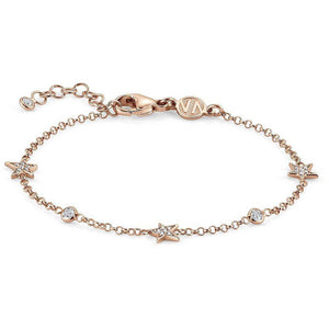 Bracciale Donna Argento con Zirconi Rose Stella Nomination   