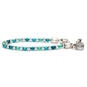 Bracciale Donna Ematite Turchese Verde Portonovo