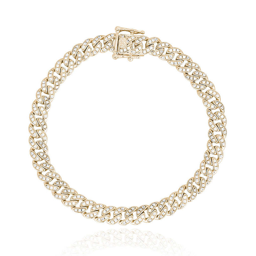 Bracciale Donna Groumette in Argento Gold Mabina Gioielli