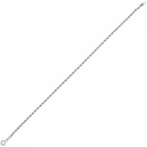 Bracciale Donna Incrociato Oro Bianco