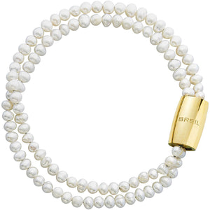 Bracciale Donna Magnetica System Perle Naturali Bianche Breil