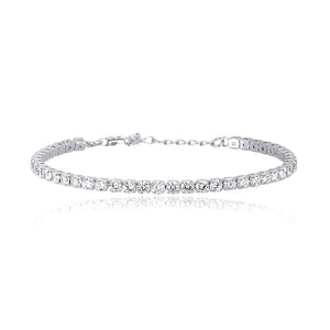 Bracciale Donna Mini Tennis in Argento Mabina Gioielli