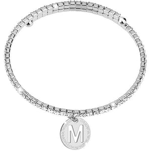 Bracciale Donna Myworld Charms Lettera M Rebecca Gioielli