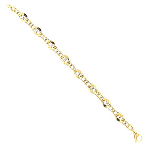 Bracciale Donna Oro 2 Colori Vuoto