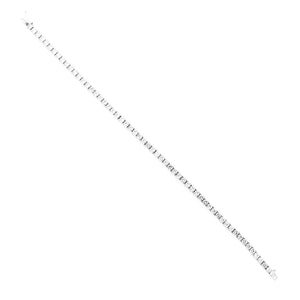 Bracciale Donna Oro Bianco Tennis con Zirconi