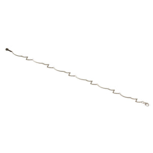 Bracciale Donna Oro Bianco con Zirconi