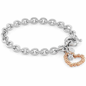 Bracciale Donna Ottone con Zircone Rock in Love Nomination