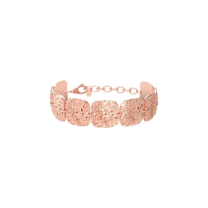 Bracciale Donna Rose in Bronzo R-Zero Quadrati Piccoli Rebecca Gioielli