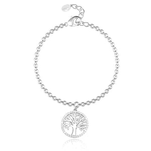 Bracciale Donna Save The Tree Albero della Vita in Argento Mabina Gioielli