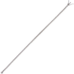 Bracciale Donna Tennis Oro Bianco con Diamanti Davite & Delucchi
