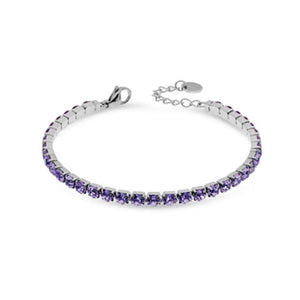 Bracciale Donna Tennis con Cristalli Lilla Liu Jo Luxury