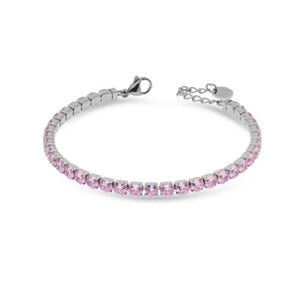 Bracciale Donna Tennis con Cristalli Rosa Liu Jo Luxury