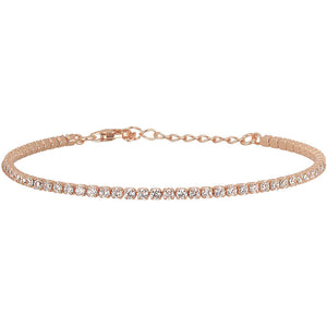 Bracciale Donna Tennis in Argento Rose Mabina Gioielli