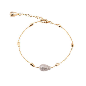 Bracciale Donna Tulipe con Pietra Grigia Rebecca Gioielli