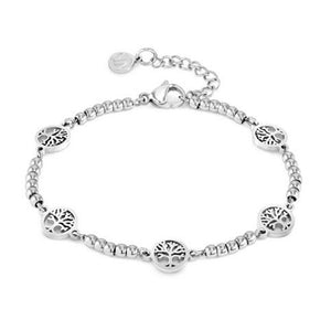 Bracciale Donna in Acciaio Albero Della Vita Motifs Nomination
