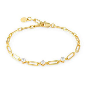 Bracciale Donna in Acciaio Gold Chainofstyle Nomination