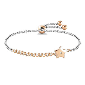 Bracciale Donna in Acciaio Rose Milleluci Stella Nomination