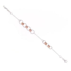 Bracciale Donna in Argento 2 Colori Diamantato Fraboso