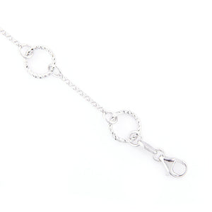 Bracciale Donna in Argento Diamantato Fraboso