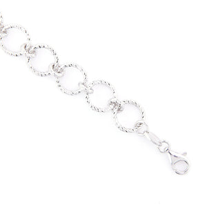 Bracciale Donna in Argento Diamantato Fraboso