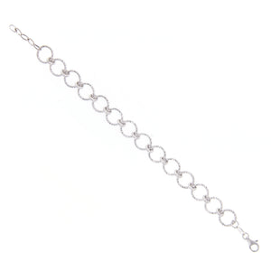 Bracciale Donna in Argento Diamantato Fraboso