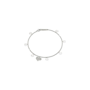 Bracciale Donna in Argento Pietre Bianche Lucciole Rebecca Gioielli