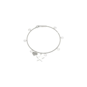 Bracciale Donna in Argento Pietre Bianche Stella Lucciole Rebecca Gioielli