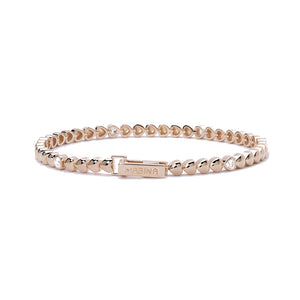 Bracciale Donna in Argento Rose con Cuori Mabina Gioielli