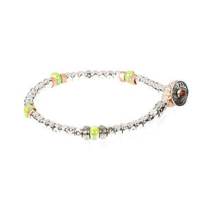 Bracciale Donna in Argento Silver Collection Murrina Verde Gerba Gioielli