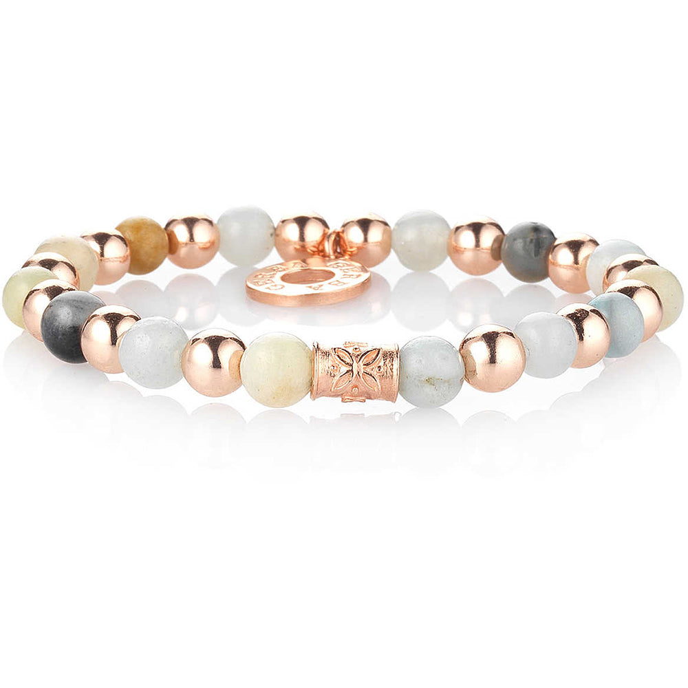 Bracciale Donna in Argento Rosa Stone Megan Gerba Gioielli
