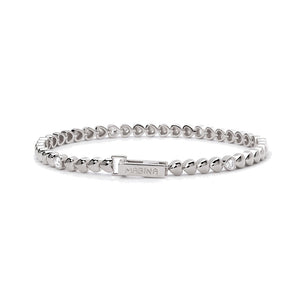 Bracciale Donna in Argento con Cuori Mabina Gioielli