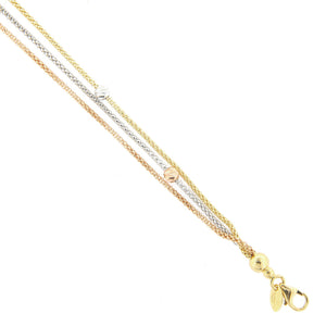 Bracciale Donna in Oro 3 Colori