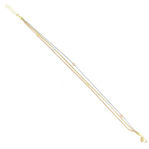 Bracciale Donna in Oro 3 Colori