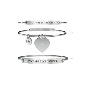 Bracciale Doppio Lui & Lei Love Life Collection 731054 - Kidult            