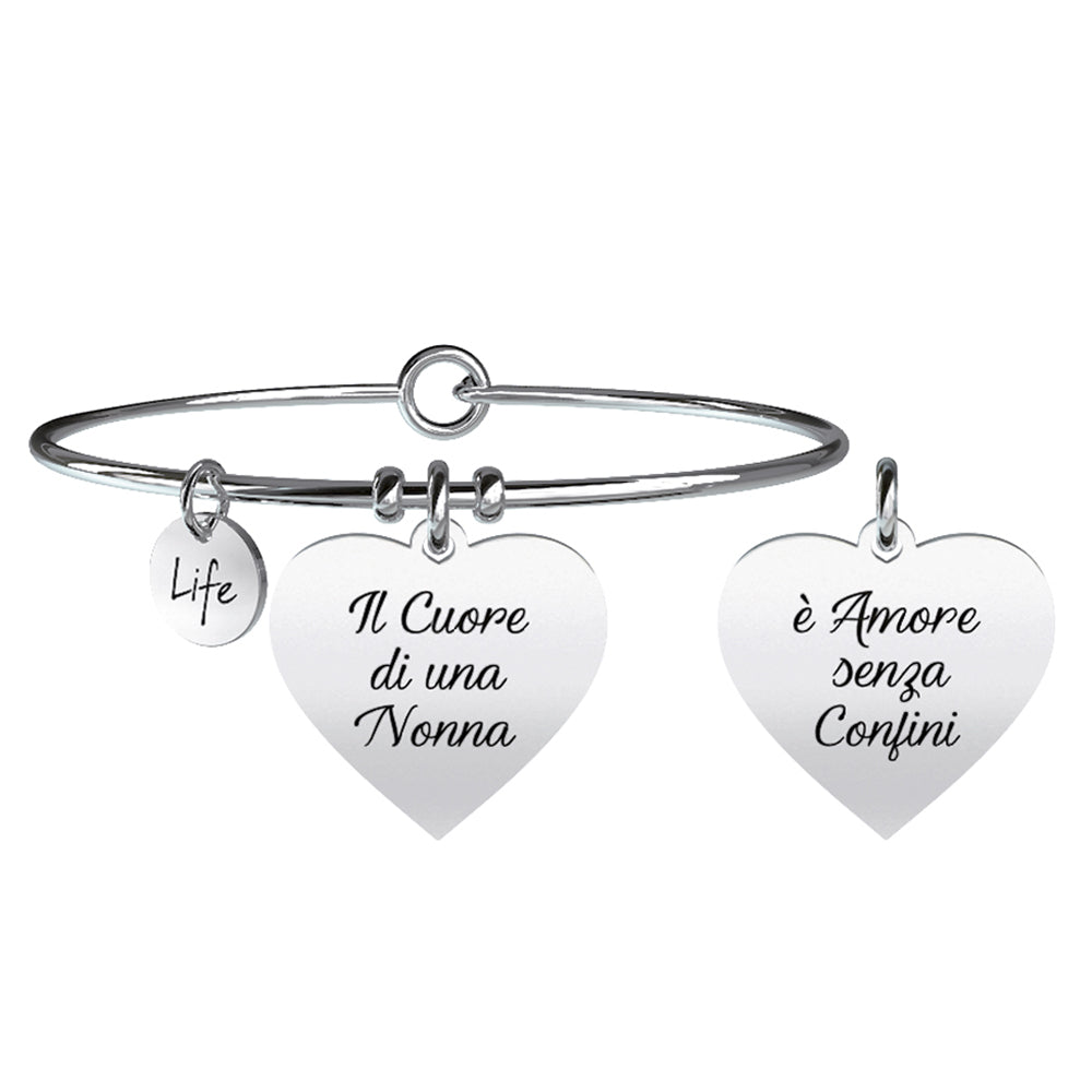 Bracciale Family Cuore di Nonna Life 731368 Kidult