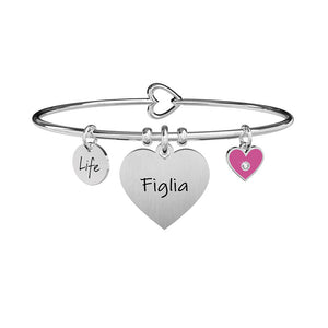 Bracciale Family Figlia Cuore Life 731897 Kidult