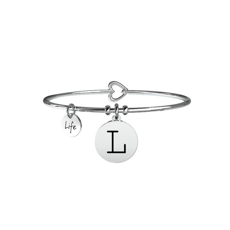 Bracciale Iniziale Lettera L Symbols Life Collection 231555L - Kidult               