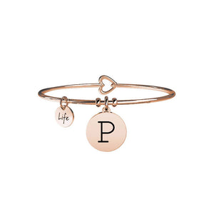 Bracciale Iniziale Lettera P Symbols Life Collection 731014P - Kidult        