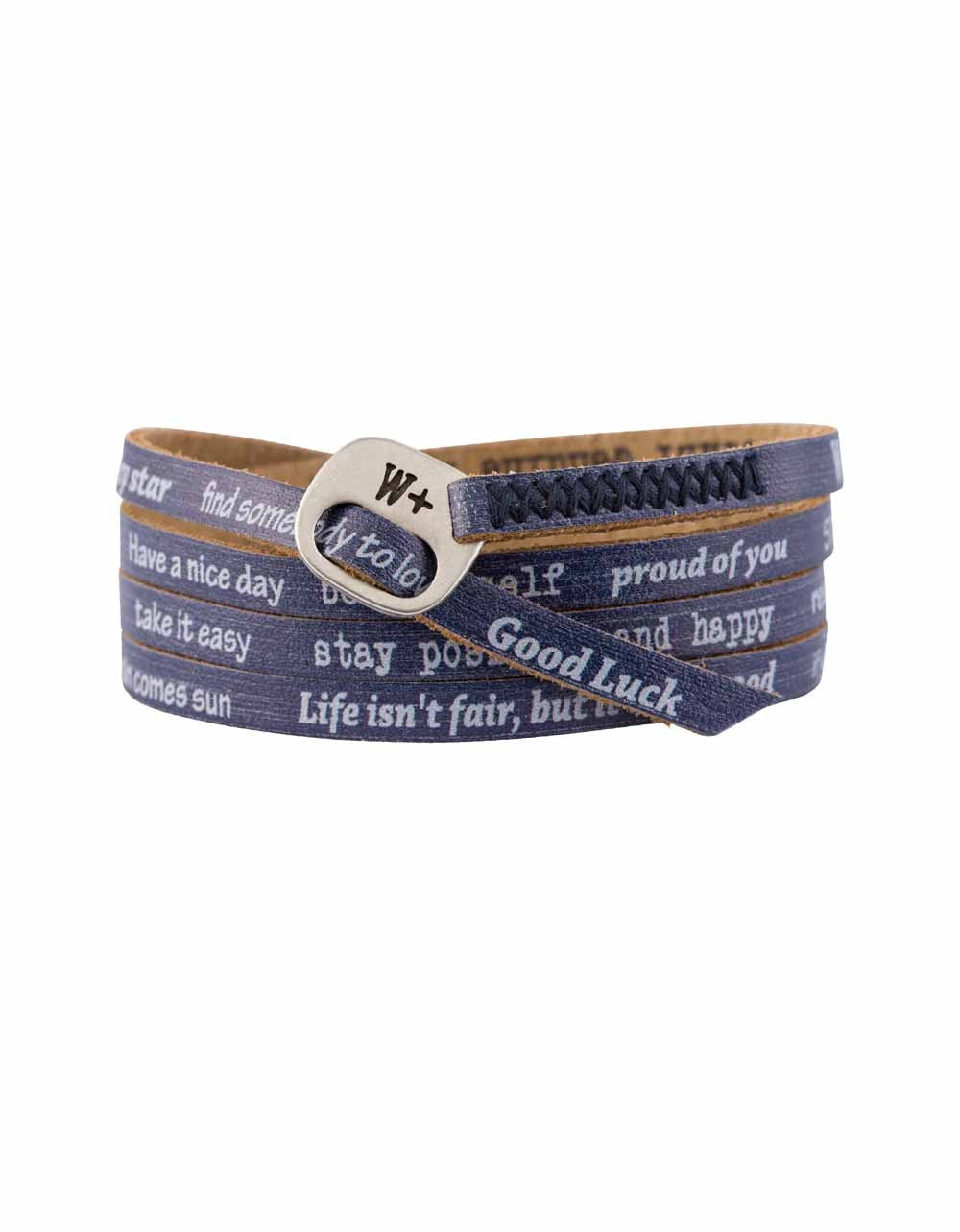 Bracciale Jeans Vintage Collection Pelle WP112 - We Positive