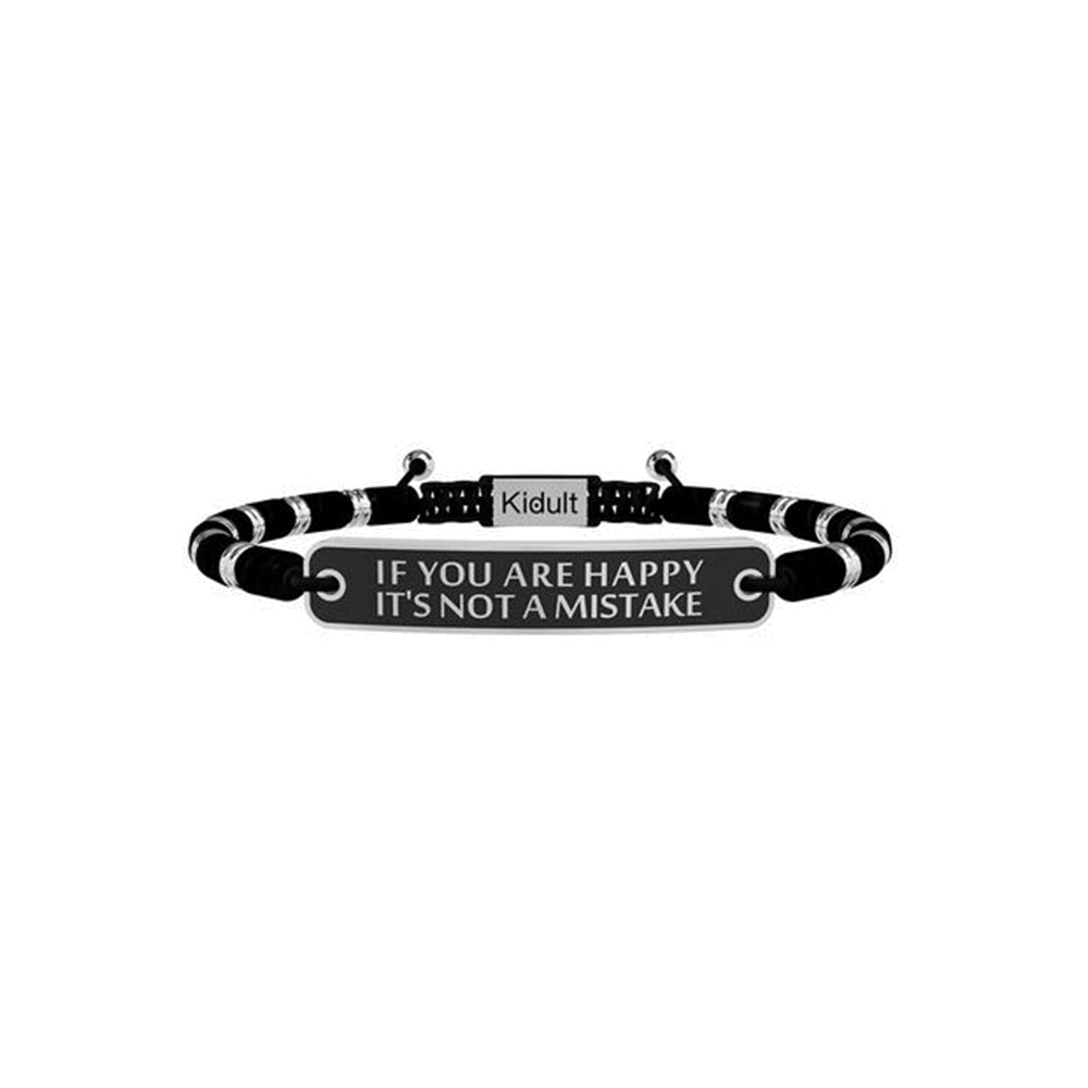Bracciale Kidult Charlie Chaplin "If you are happy" | 731787