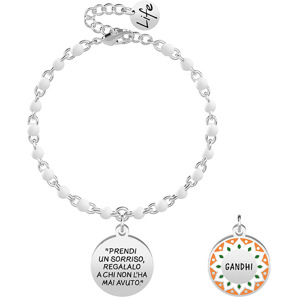 Bracciale Kidult Gandhi "Prendi un Sorriso" | 731887