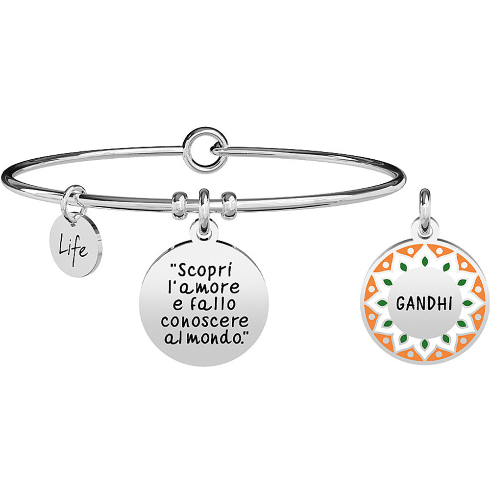 Bracciale Kidult Gandhi "Scopri l'Amore" | 731885